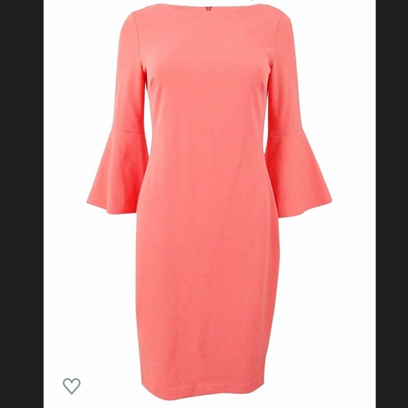 Calvin Klein Dresses & Skirts - Calvin Klein Bell Sleeve Dress